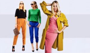 Психология цвета в одежде женщины